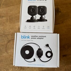 Blink Mini 2 Security Camera Set - Black